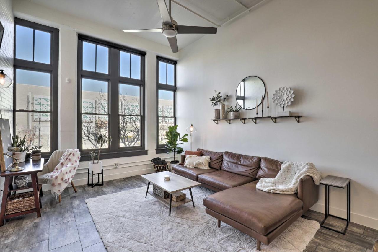 Chic Slc Downtown Studio Loft Walk To Shops Salt Lake City Ngoại thất bức ảnh