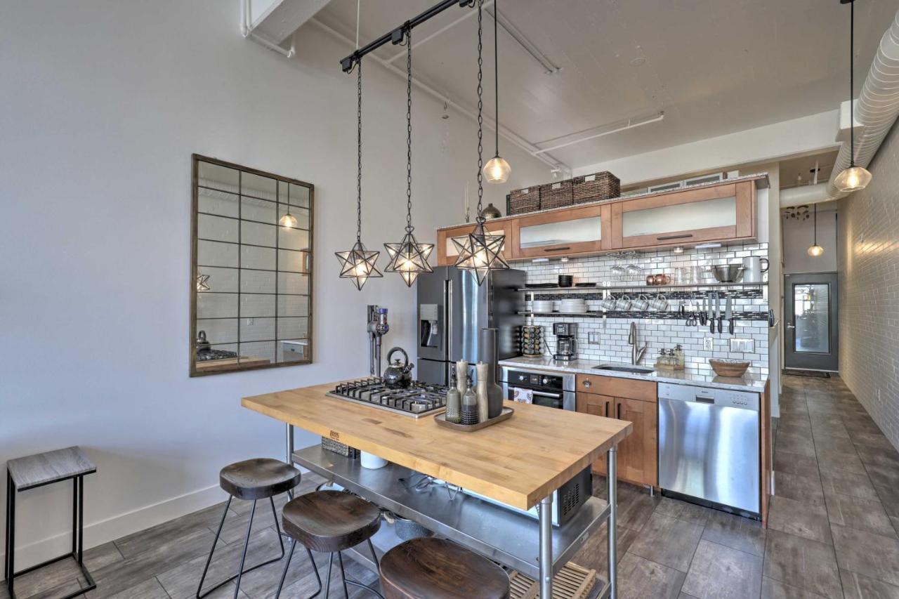 Chic Slc Downtown Studio Loft Walk To Shops Salt Lake City Ngoại thất bức ảnh