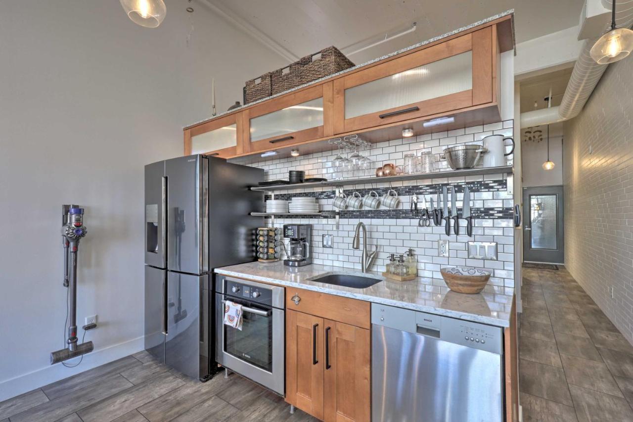 Chic Slc Downtown Studio Loft Walk To Shops Salt Lake City Ngoại thất bức ảnh