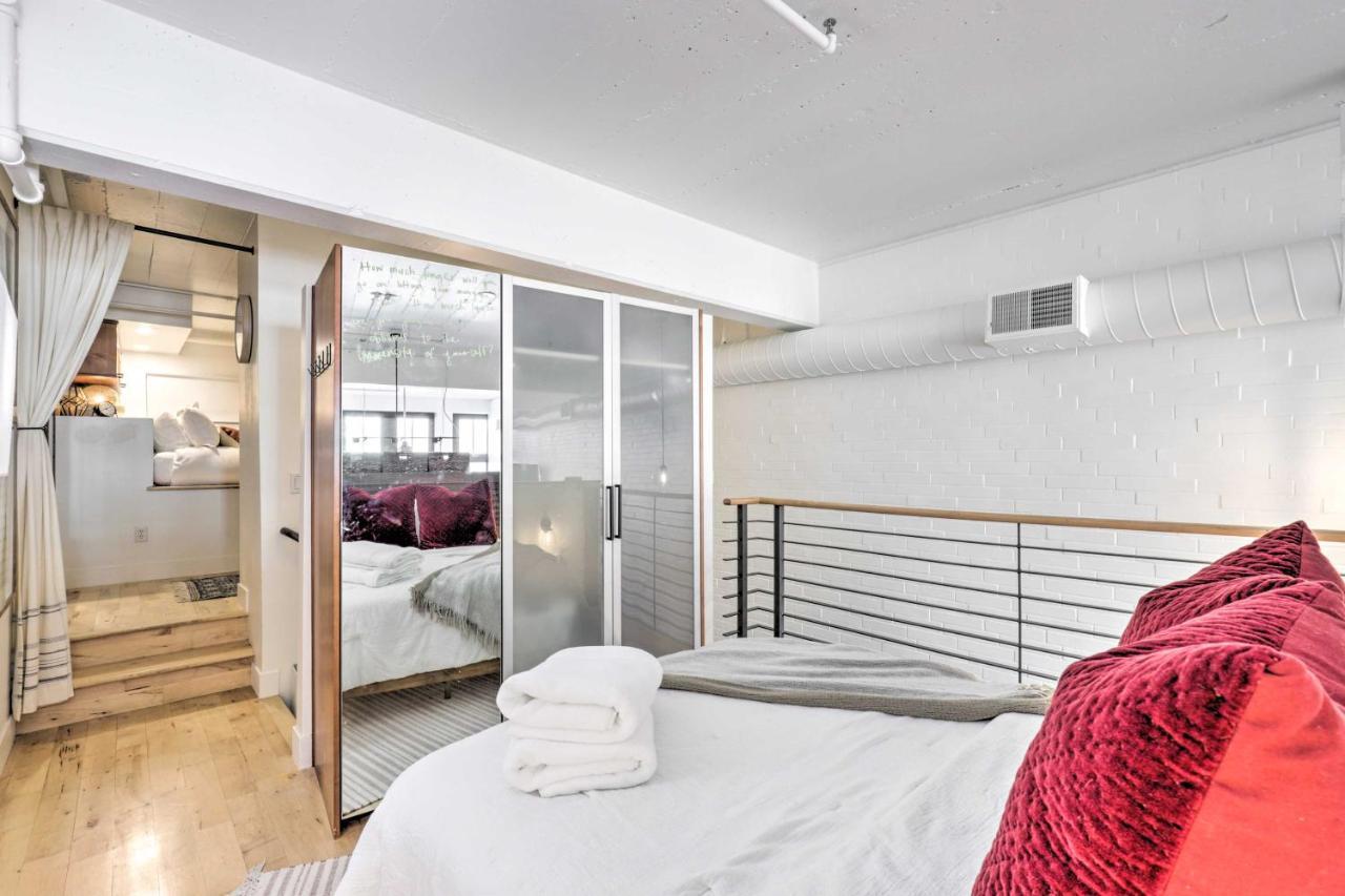 Chic Slc Downtown Studio Loft Walk To Shops Salt Lake City Ngoại thất bức ảnh